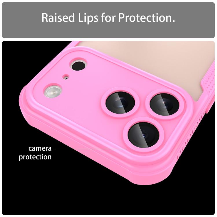 Armor Glaze PC Hybrid TPU Phone Case, For iPhone 17 Pro Max, For iPhone 17 Pro, For iPhone 17, For iPhone Air