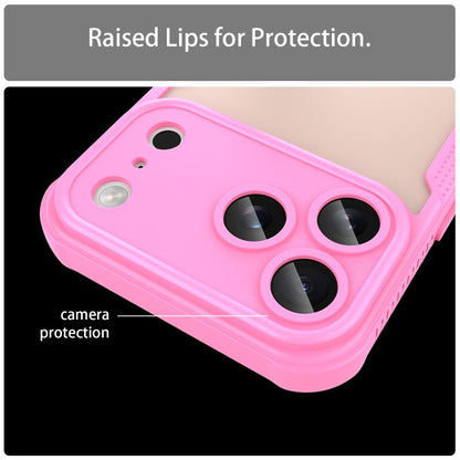 Armor Glaze PC Hybrid TPU Phone Case, For iPhone 17 Pro Max, For iPhone 17 Pro, For iPhone 17, For iPhone Air