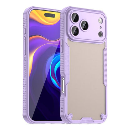 Armor Glaze PC Hybrid TPU Phone Case, For iPhone 17e / 16e, For iPhone 17 Pro Max, For iPhone 17 Pro, For iPhone 17