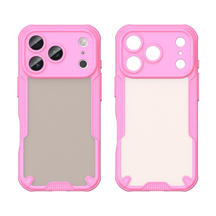 Armor Glaze PC Hybrid TPU Phone Case, For iPhone 17 Pro, For iPhone 17, For iPhone Air, For iPhone 16 Pro Max