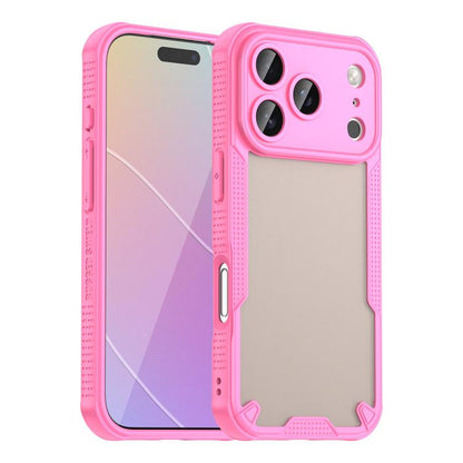 Armor Glaze PC Hybrid TPU Phone Case, For iPhone 17 Pro, For iPhone 17, For iPhone Air, For iPhone 16 Pro Max