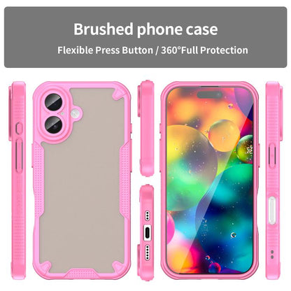 Armor Glaze PC Hybrid TPU Phone Case, For iPhone 18, For iPhone 18 Pro, For iPhone 18 Pro Max, For iPhone 17e / 16e