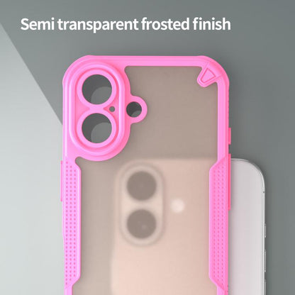 Armor Glaze PC Hybrid TPU Phone Case, For iPhone 18, For iPhone 18 Pro, For iPhone 18 Pro Max, For iPhone 17e / 16e