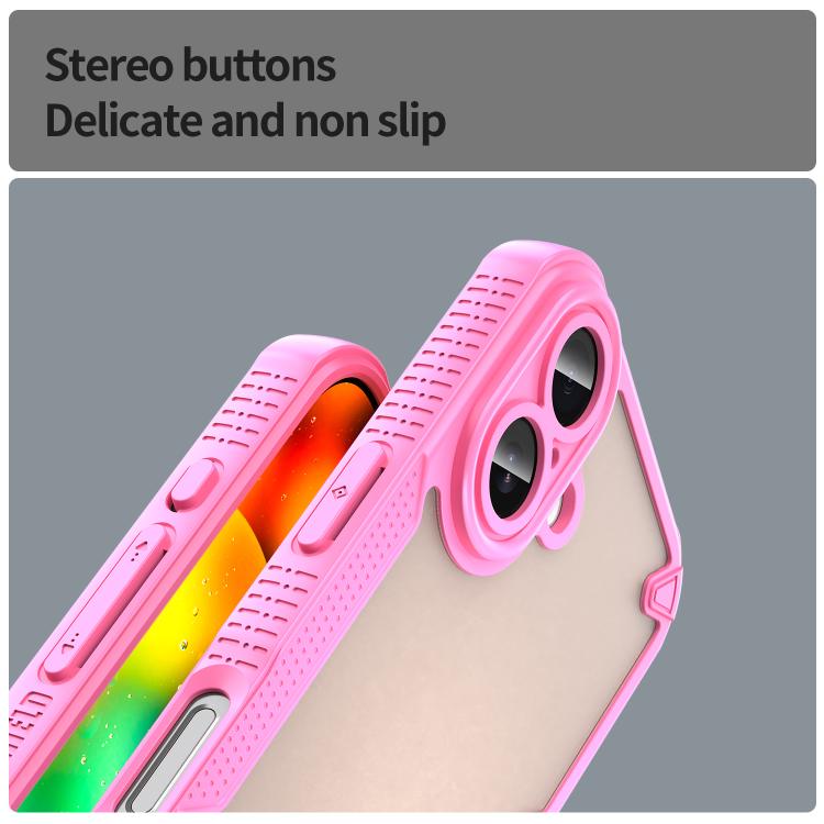 Armor Glaze PC Hybrid TPU Phone Case, For iPhone 18, For iPhone 18 Pro, For iPhone 18 Pro Max, For iPhone 17e / 16e