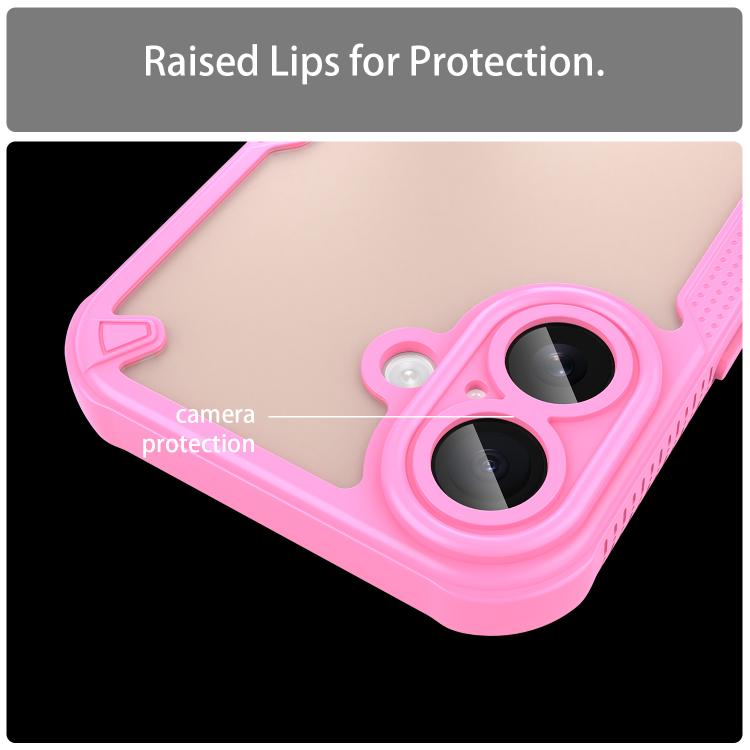 Armor Glaze PC Hybrid TPU Phone Case, For iPhone 18, For iPhone 18 Pro, For iPhone 18 Pro Max, For iPhone 17e / 16e