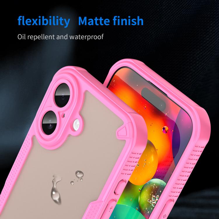 Armor Glaze PC Hybrid TPU Phone Case, For iPhone 18, For iPhone 18 Pro, For iPhone 18 Pro Max, For iPhone 17e / 16e