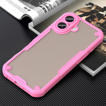 Armor Glaze PC Hybrid TPU Phone Case, For iPhone 18, For iPhone 18 Pro, For iPhone 18 Pro Max, For iPhone 17e / 16e