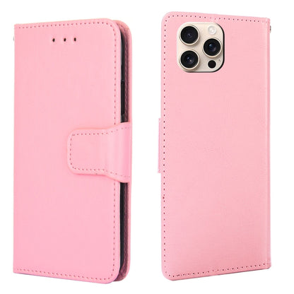 Crystal Texture Leather Phone Case