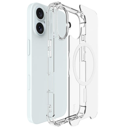 IMAK Space Shield PC + TPU Airbag Shockproof MagSafe Phone Case, For iPhone 18 Pro / 17 Pro, For iPhone 18 Pro Max / 17 Pro Max, For iPhone 17 Air, For iPhone 16 Pro, For iPhone 16