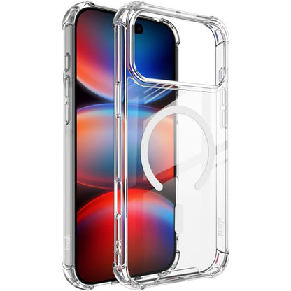 IMAK Space Shield PC + TPU Airbag Shockproof MagSafe Phone Case, For iPhone 18 Pro / 17 Pro, For iPhone 18 Pro Max / 17 Pro Max, For iPhone 17 Air, For iPhone 16 Pro, For iPhone 16