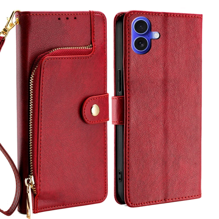 Zipper Bag Leather Phone Case