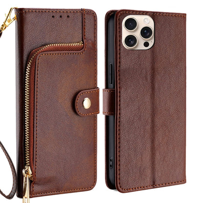 Zipper Bag Leather Phone Case
