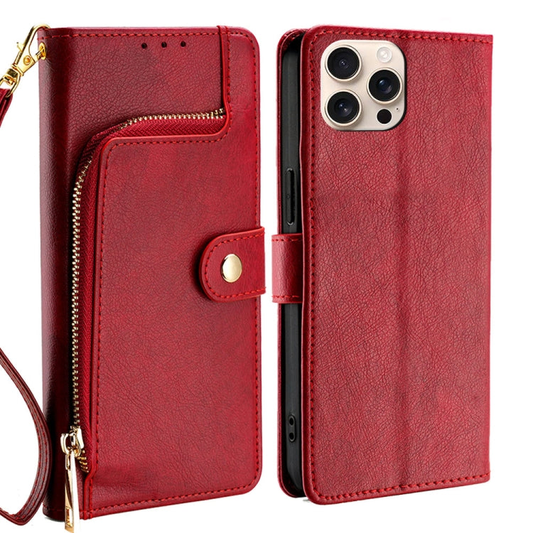 Zipper Bag Leather Phone Case