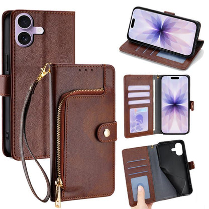 Zipper Bag Leather Phone Case