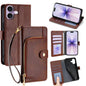 Zipper Bag Leather Phone Case