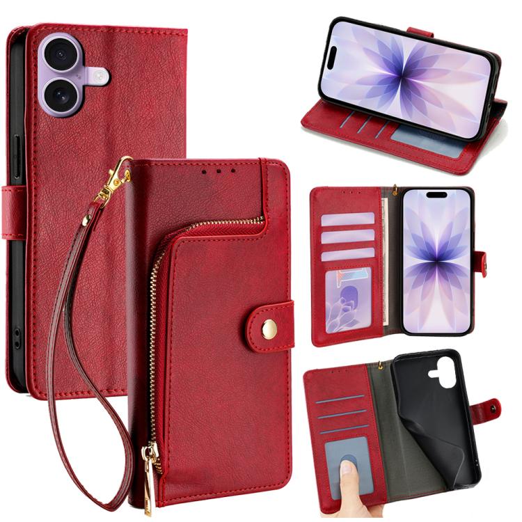 Zipper Bag Leather Phone Case