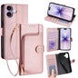 Zipper Bag Leather Phone Case