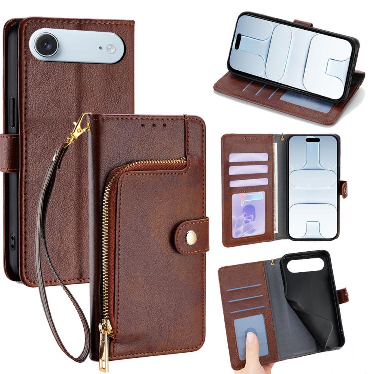 Zipper Bag Leather Phone Case