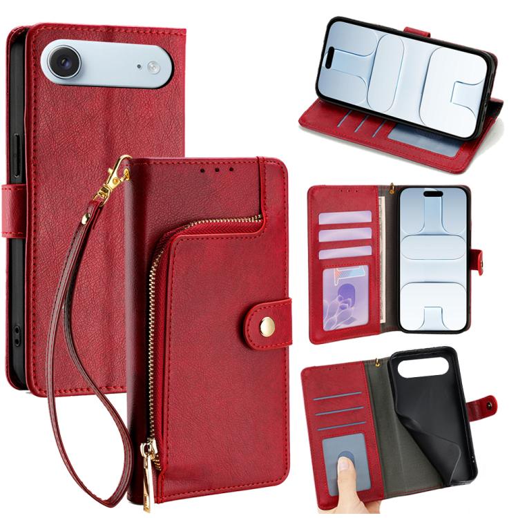 Zipper Bag Leather Phone Case