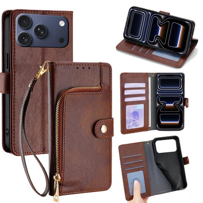 Zipper Bag Leather Phone Case