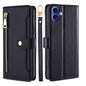 Sheep Texture Cross-body Zipper Wallet Leather Phone Case, For iPhone Air, For iPhone 16 Pro Max, For iPhone 16 Pro, For iPhone 16 Plus
