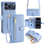 Sheep Texture Cross-body Zipper Wallet Leather Phone Case, For iPhone 18 Pro / 17 Pro, For iPhone 18 Pro Max / 17 Pro Max, For iPhone 17e / 16e, For iPhone 17