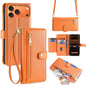 Sheep Texture Cross-body Zipper Wallet Leather Phone Case, For iPhone 18 Pro / 17 Pro, For iPhone 18 Pro Max / 17 Pro Max, For iPhone 17e / 16e, For iPhone 17