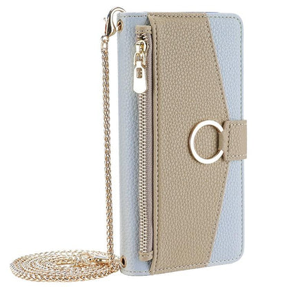 Crossbody Litchi Texture Leather Phone Case, For iPhone 18 Pro / 17 Pro, For iPhone 18 Pro Max / 17 Pro Max, For iPhone 17e / 16e, For iPhone 17