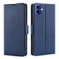 Ultra-thin Voltage Side Buckle Horizontal Flip Leather Phone Case, For iPhone 16 Pro, For iPhone 16 Plus, For iPhone 16