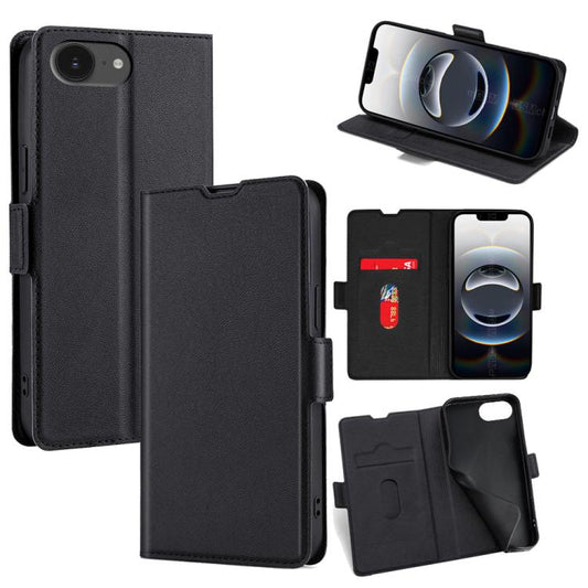 Ultra-thin Voltage Side Buckle Horizontal Flip Leather Phone Case, For iPhone 17e / 16e, For iPhone 17 Pro Max, For iPhone 17 Pro, For iPhone 17, For iPhone Air, For iPhone 16 Pro Max