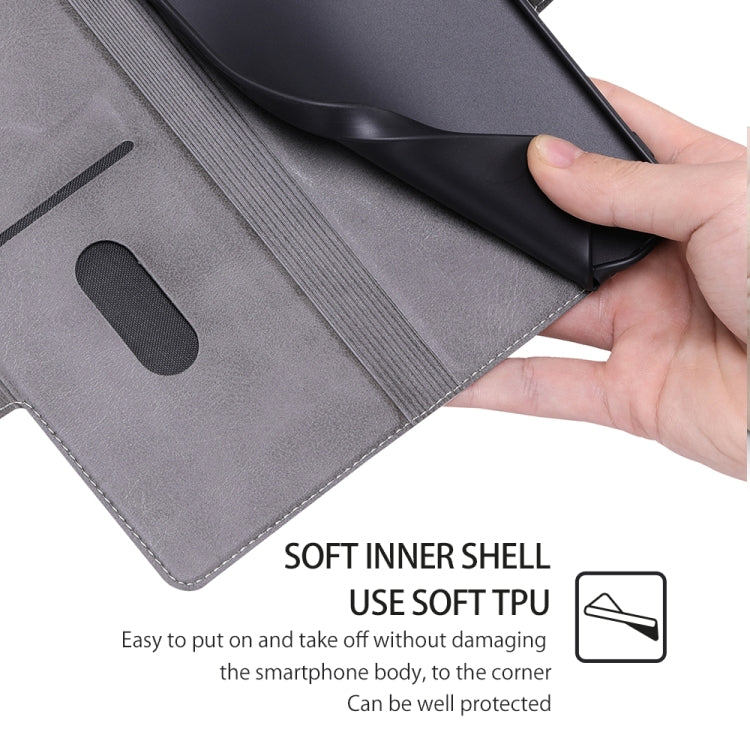 Ultra-thin Voltage Side Buckle Horizontal Flip Leather Phone Case, For iPhone 16 Pro, For iPhone 16 Plus, For iPhone 16