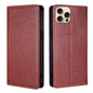 Gloss Oil Solid Color Magnetic Leather Phone Case, For iPhone Air, For iPhone 16 Pro Max, For iPhone 16 Pro, For iPhone 16 Plus