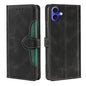 Skin Feel Magnetic Buckle Leather Phone Case