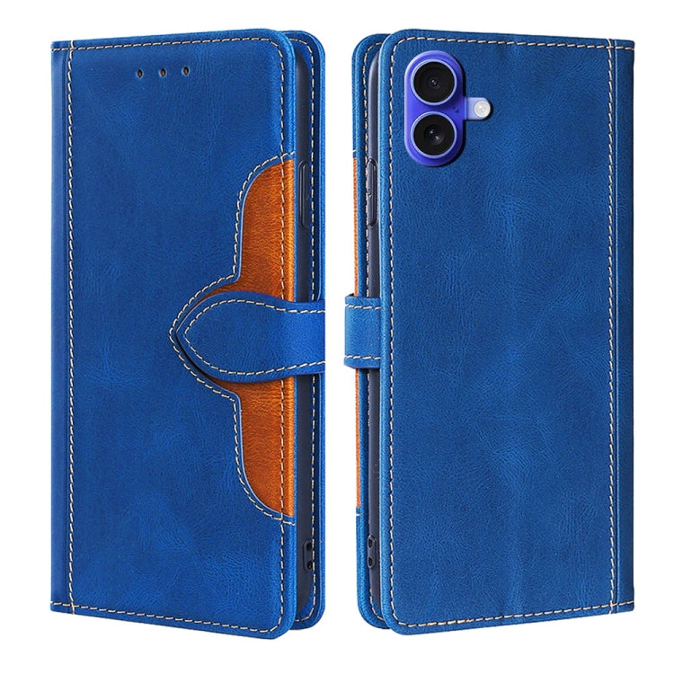 Skin Feel Magnetic Buckle Leather Phone Case
