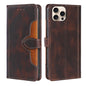 Skin Feel Magnetic Buckle Leather Phone Case, For iPhone 17 Pro Max, For iPhone 17 Pro, For iPhone 17, For iPhone Air, For iPhone 17e / 16e, For iPhone 16 Pro Max