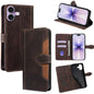 Skin Feel Magnetic Buckle Leather Phone Case, For iPhone 18 Pro / 17 Pro, For iPhone 18 Pro Max / 17 Pro Max, For iPhone 17, For iPhone Air, For iPhone 17e / 16e, For iPhone 16 Pro Max