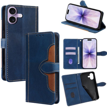 Skin Feel Magnetic Buckle Leather Phone Case, For iPhone 18 Pro / 17 Pro, For iPhone 18 Pro Max / 17 Pro Max, For iPhone 17, For iPhone Air, For iPhone 17e / 16e, For iPhone 16 Pro Max