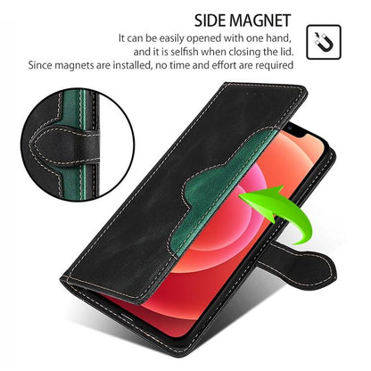 Skin Feel Magnetic Buckle Leather Phone Case, For iPhone 18 Pro / 17 Pro, For iPhone 18 Pro Max / 17 Pro Max, For iPhone 17, For iPhone Air, For iPhone 17e / 16e, For iPhone 16 Pro Max