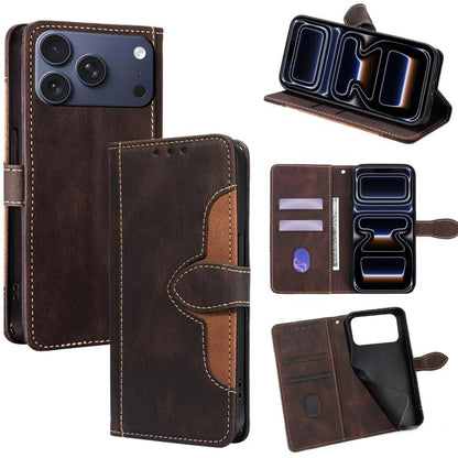 Skin Feel Magnetic Buckle Leather Phone Case, For iPhone 18 Pro / 17 Pro, For iPhone 18 Pro Max / 17 Pro Max, For iPhone 17, For iPhone Air, For iPhone 17e / 16e, For iPhone 16 Pro Max