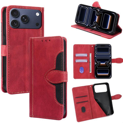 Skin Feel Magnetic Buckle Leather Phone Case, For iPhone 18 Pro / 17 Pro, For iPhone 18 Pro Max / 17 Pro Max, For iPhone 17, For iPhone Air, For iPhone 17e / 16e, For iPhone 16 Pro Max