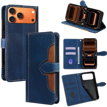 Skin Feel Magnetic Buckle Leather Phone Case, For iPhone 18 Pro / 17 Pro, For iPhone 18 Pro Max / 17 Pro Max, For iPhone 17, For iPhone Air, For iPhone 17e / 16e, For iPhone 16 Pro Max