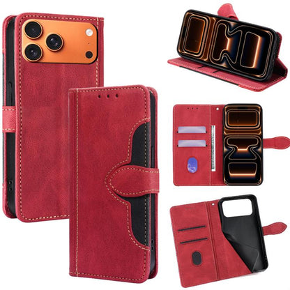 Skin Feel Magnetic Buckle Leather Phone Case, For iPhone 18 Pro / 17 Pro, For iPhone 18 Pro Max / 17 Pro Max, For iPhone 17, For iPhone Air, For iPhone 17e / 16e, For iPhone 16 Pro Max