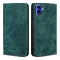 RFID Anti-theft Brush Magnetic Leather Phone Case