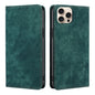 RFID Anti-theft Brush Magnetic Leather Phone Case, For iPhone Air, For iPhone 16 Pro Max, For iPhone 16 Pro, For iPhone 16 Plus