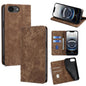 RFID Anti-theft Brush Magnetic Leather Phone Case, For iPhone 18 Pro / 17 Pro, For iPhone 18 Pro Max / 17 Pro Max, For iPhone 17e / 16e, For iPhone 17