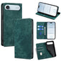 RFID Anti-theft Brush Magnetic Leather Phone Case, For iPhone Air, For iPhone 16 Pro Max, For iPhone 16 Pro, For iPhone 16 Plus