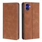 Skin Feel Magnetic Leather Phone Case, For iPhone 17e / 16e, For iPhone 16 Pro Max, For iPhone 16 Pro, For iPhone 16 Plus