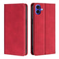 Skin Feel Magnetic Leather Phone Case, For iPhone 17e / 16e, For iPhone 16 Pro Max, For iPhone 16 Pro, For iPhone 16 Plus