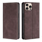 Skin Feel Magnetic Leather Phone Case, For iPhone 17e / 16e, For iPhone 16 Pro Max, For iPhone 16 Pro, For iPhone 16 Plus