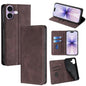 Skin Feel Magnetic Leather Phone Case, For iPhone 18 Pro / 17 Pro, For iPhone 18 Pro Max / 17 Pro Max, For iPhone 17, For iPhone Air